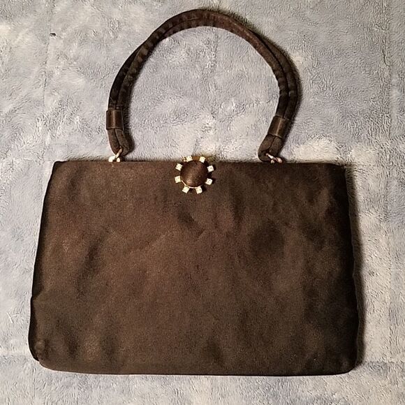 Vintage Satin Ingber 1950s Evening Bag - Picture 1 of 6
